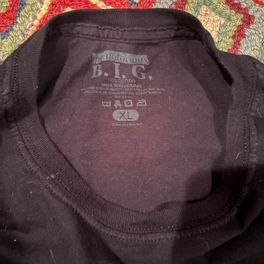 The Notorious B.I.G. XL Black Graphic Tee - Picture 3 of 3